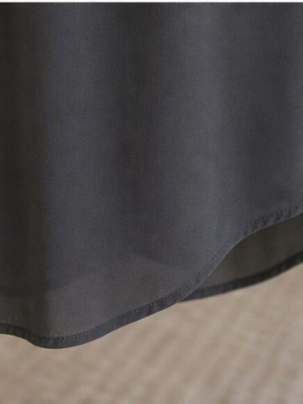 Charcoal Ruffle Blouse - Picture 6 of 6